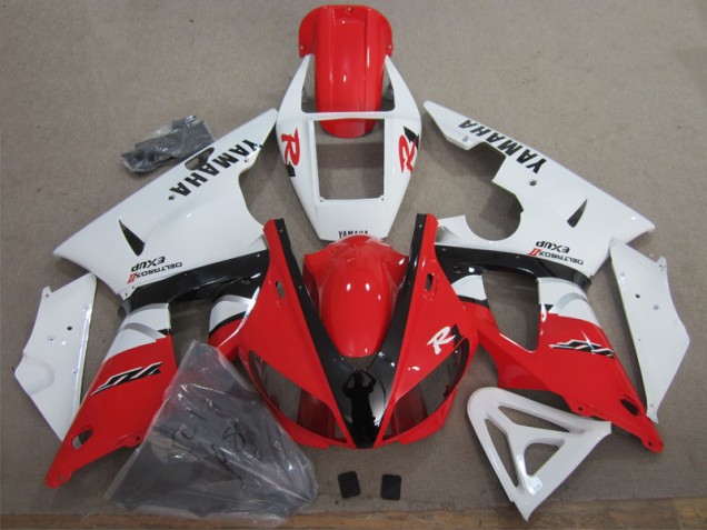 2009-2011 Red White Black Yamaha YZF R1 Motorbike Fairing Kits UK 2009-2011 Red White Black Yamaha YZF R1 Motorbike Fairing Kits UK