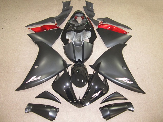 2009-2011 Black Yamaha YZF R1 Motorcycle Fairings Kit UK 2009-2011 Black Yamaha YZF R1 Motorcycle Fairings Kit UK