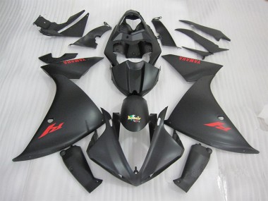 2009-2011 Black Red Yamaha YZF R1 Motorcycle Fairings UK
