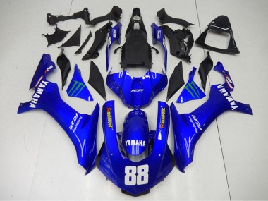 2015-2019 Blue Monster 88 Yamaha YZF R1 Motorcycle Fairings UK