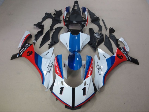2015-2019 White Blue Red Advantec Yamaha YZF R1 Motorcycle Fairing UK