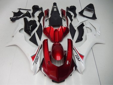 2015-2019 Red White Yamaha YZF R1 Bike Fairings UK