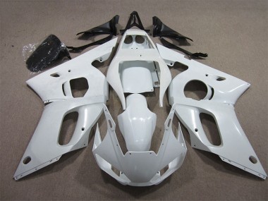 1998-2002 White Yamaha YZF R6 Motorcycle Replacement Fairings UK