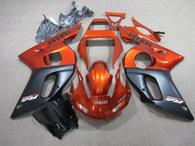 1998-2002 Orange Black Yamaha YZF R6 Motorcyle Fairings UK