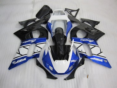 1998-2002 Blue White Black Yamaha YZF R6 Motorbike Fairings UK