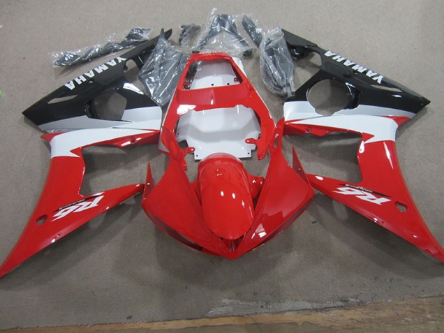 2003-2005 Red White Decal Yamaha YZF R6 Bike Fairings UK