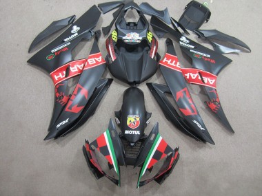 2006-2007 Black Motul 46 Yamaha YZF R6 Moto Fairings UK