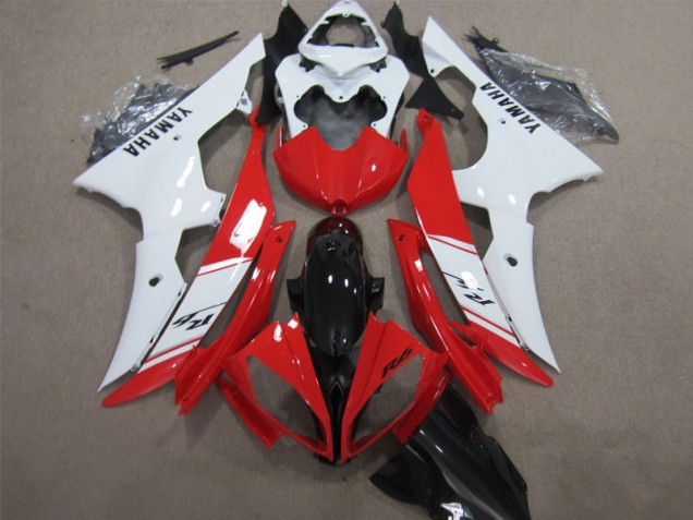 2008-2016 Red White Black Decal Yamaha YZF R6 Bike Fairing UK 2008-2016 Red White Black Decal Yamaha YZF R6 Bike Fairing UK