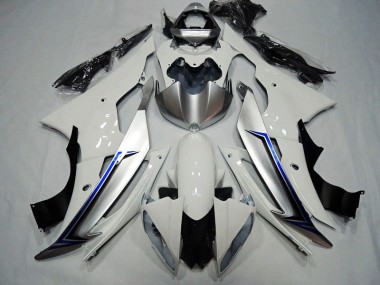 2008-2016 White Black Blue Yamaha YZF R6 Motorcycle Replacement Fairings UK