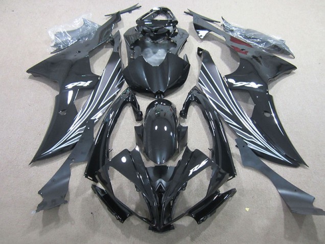 2008-2016 Black Yamaha YZF R6 Full Motorcycle Fairings UK 2008-2016 Black Yamaha YZF R6 Full Motorcycle Fairings UK